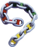 Kättingmarkering 5/16 gul 10st.