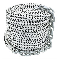 Ankarlina Ø14mm x 50m med kätting Ø8mm x4.5m