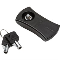 Handtag svart med lås