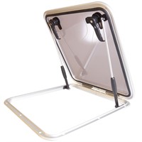 1852Marin lucka, eloxerad aluminium 327 × 457mm