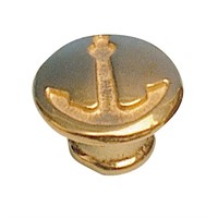 Knopp/handtag Ø23 x 19mm mässing