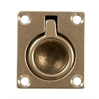 Durkring 45mm x 39mm mässing