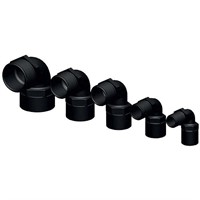 Trudesign 90° vinkel med 2 inner-/yttergänga