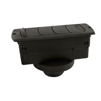 Luftmunstycke, stängbart,134x52 med rak Ø55mm ansl.