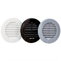 Ventilgaller Ø3-76mm vitt