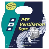 PSP Alu- ventilationstejp förstärkt 50mm x 7m
