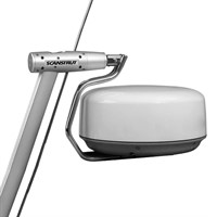 ScanStrut Radarfäste Självnivellerande, radar framför akterstag