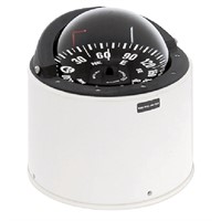 Riviera kompass WHITE STAR 5 BW4 130mm, piedestal, vit