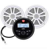 Velex Marine radioset DAB+/FM med 2 högtalare 6,5