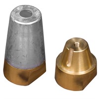 1852 Zinkmutter med 45 mm gänga 60 mm axel