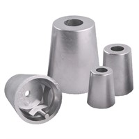 1852 Zink till sexkantig axelmutter, axel 60 mm