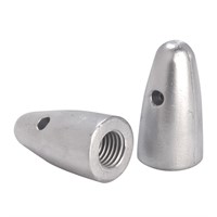 1852 Volvo zinkmutter för axel Ø25mm, med m16mm gänga (8734