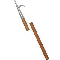 Båtshake lackerat trä Ø30mm båtshaksspets RF 260cm