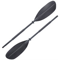 Paddel, kajak, svart alu 210cm Ø25mm
