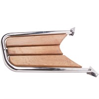 Peke, teak 65x33cm Ø32mm rör