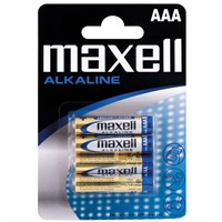 Maxell Alkaline AAA / LR 03-batterier - 4st.