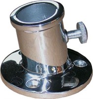 Flaggstångshållare RF-stål däckmonterad Ø: 32mm