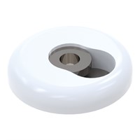 Hurley Singel skyddsplatta, par, vit