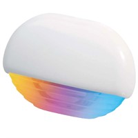 Hella Apelo RGB stegbelysning vit plast
