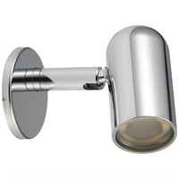 Salongslampa kromad mässing 2 W LED 10-30 V