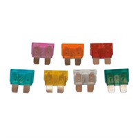 Säkring 5Amp orange, väska med 10 st