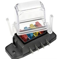 Vattentät säkringshållare för 8 bladsäkringar