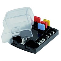 Säkringsskåp för 6 säkringar max 20 Amp