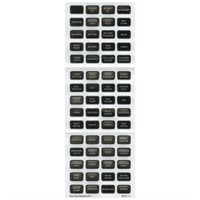 Blue Sea Systems Contura etikett-kit svart
