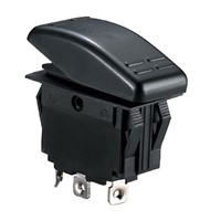 Kontakt 3-polig 12 V max 15a-(on)- off - on