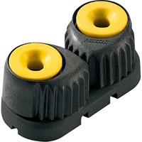 Ronstan Liten cleat, gul för 2-8 mm linor