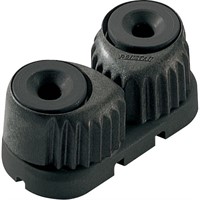 Ronstan Medelstor cleat, svart för 3-12 mm lina