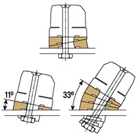 Ronstan Medium, underlagskit, svart