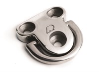 Padeye, 3 fästhål, 2200 kg