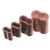 Presslås koppar 6 mm