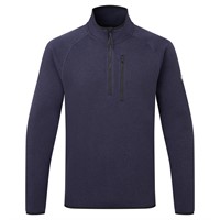 Gill 1500 Fleece jacka 1/4 blixtlås, Navy strl L