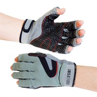 1852 segelhandskar utan fingrar svarta med Silicon grepp strl XS