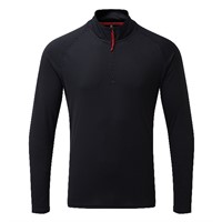 Gill UV009 Men's UV Långarmad Zip T-shirt Navy strl. S
