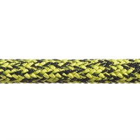 Robline Admiral 7000 Dyneema fall, 6mm svart/Gul  - 1m