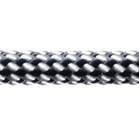 Robline Dinghy Control, 6mm vit/Blå  - 1m