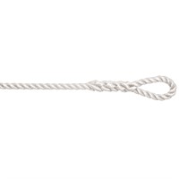 Robline Twisted fenderlina 6mm förtöjning 40mm vit 2m