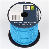 1852 Minirulle blå Polyester Ø3mm x 20m 9st/pkt