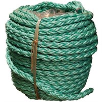 Fyrslagen superflex tross med öga, grön 32mm 110m