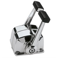 Ultraflex Reglagebox B66 dubbel i krom m/trim