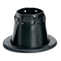 Gummibälg svart Ø105 mm med strip