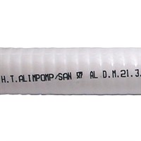 Spiralsugslang 38mm vit 3m