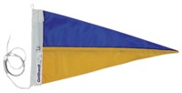 Båtvimpel sverige, 30x20 cm